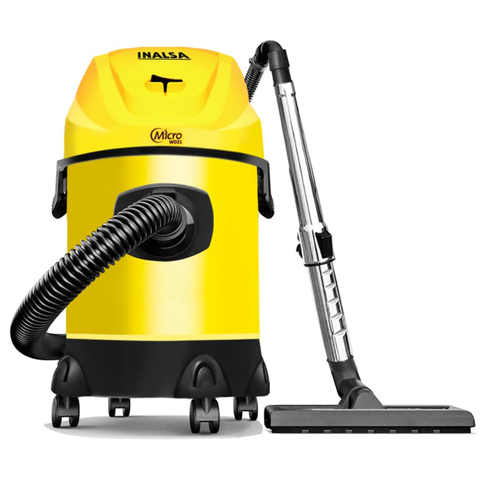 Inalsa Wet and Dry Vacuum Cleaner for Home,21 LTR Capacity,1500 W, 21 kPa Suction,Blower Function,HEPA Filter,Wet Vacuum Cleaner