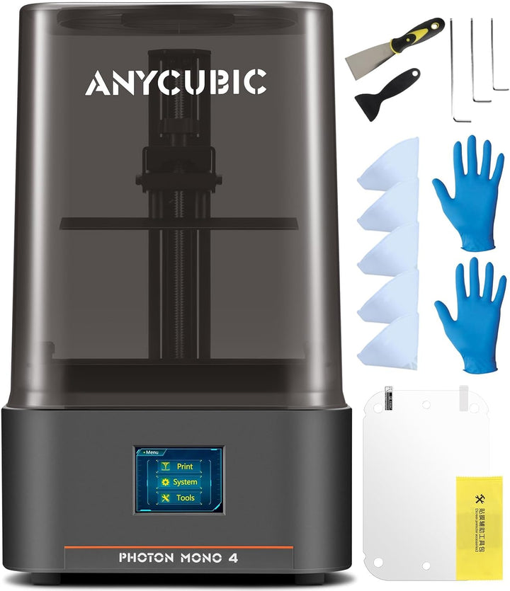 ANYCUBIC 10K Resin 3D Printer, Photon Mono 4 LCD 3D Printer