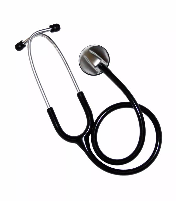 Professional Cardiology Stethoscope Black, Life Limited Warranty