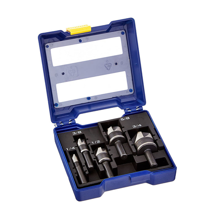 IRWIN Countersink Drill Bit Set for Metal, 5-Piece (1877793)