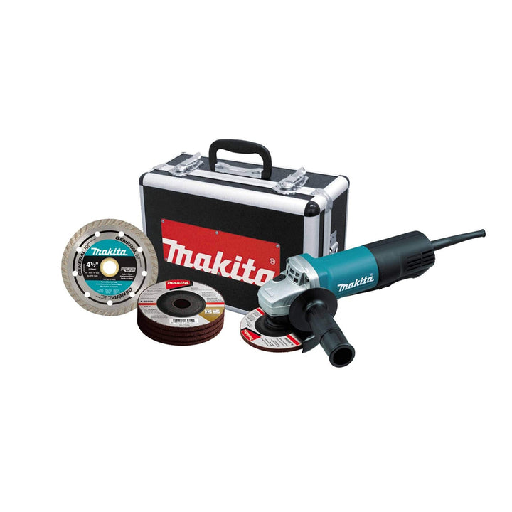 Makita 9557PBX1 4-1/2" Paddle Switch Cut-Off/Angle Grinder