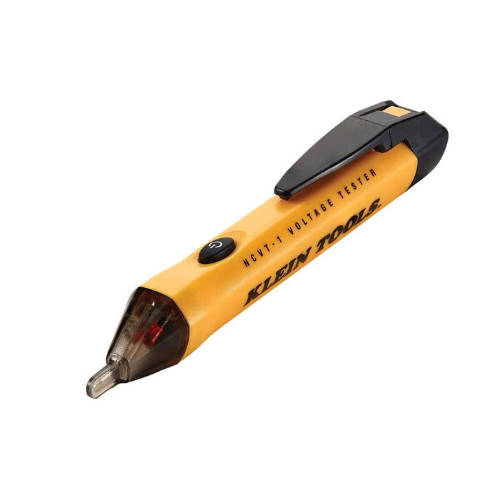 Klein Tools NCVT-1 Voltage Tester, Non-Contact Voltage Detector for AC Voltage, Low Battery Indicator and Auto Shutdown, Batteries Included