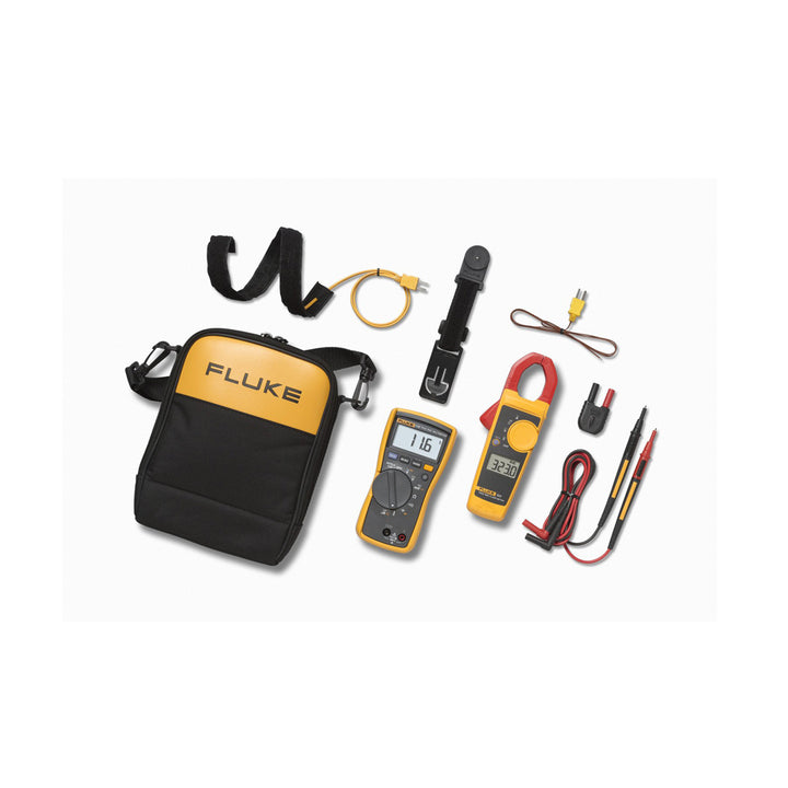 Fluke 116/323 HVAC Multimeter and Clamp Meter Combo Kit