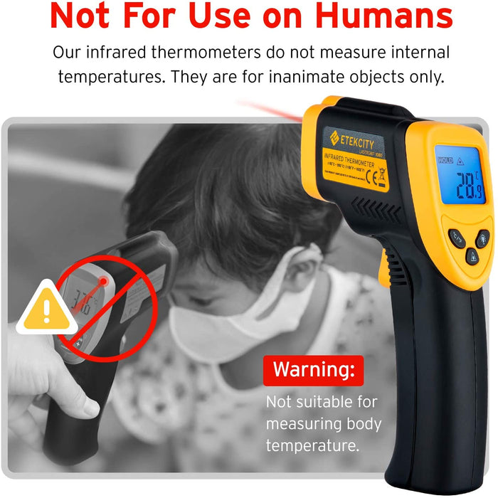 Etekcity Temperature Non-Contact Infrared Thermometer Gun