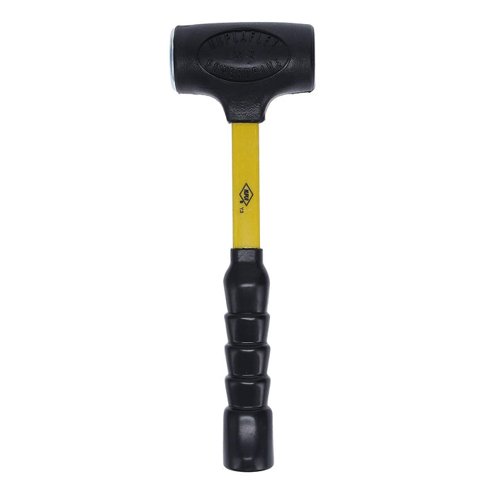 Nupla 10027 SFS-2SG Standard Power Drive Dead Blow Hammer, 1 Steel Face, Sg Grip, 13.75" Long Handle