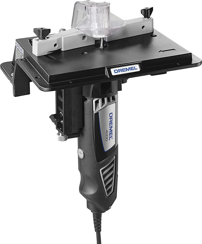 Dremel 231 Portable Rotary Tool Shaper and Router Table- Woodworking Attachment Perfect for Sanding, Shaping, and Trimming Edges